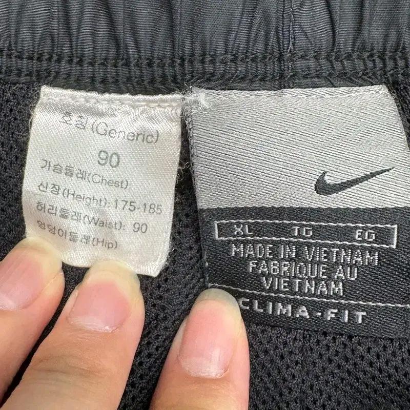 NIKE 블랙 웜업 트랙 팬츠 XL 8