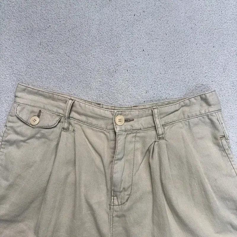 POLO JEANS COMPANY 투턱 카고 숏팬츠 26 3