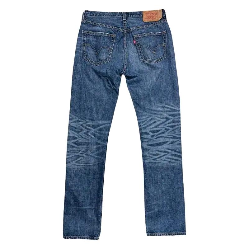 LEVI'S 501 버튼플라이 빈티지 워싱 데님 팬츠 W32 L33 11