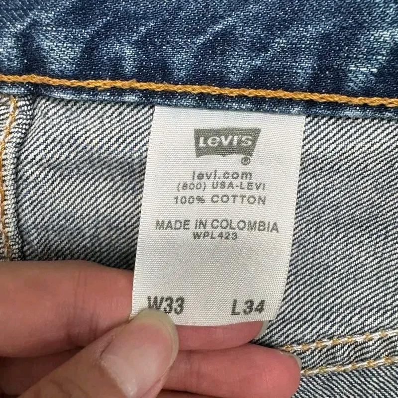 LEVI'S 501 버튼플라이 데님 팬츠 W33 L34 5