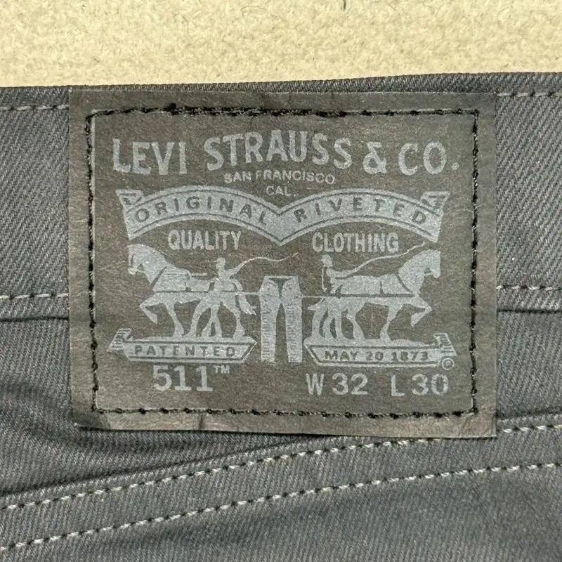 LEVI STRAUSS & CO 511 데님 팬츠 W32 L30 7