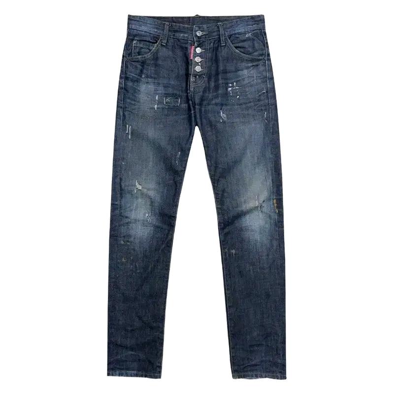 DSQUARED2 빈티지 페인팅 데님 팬츠 44 2