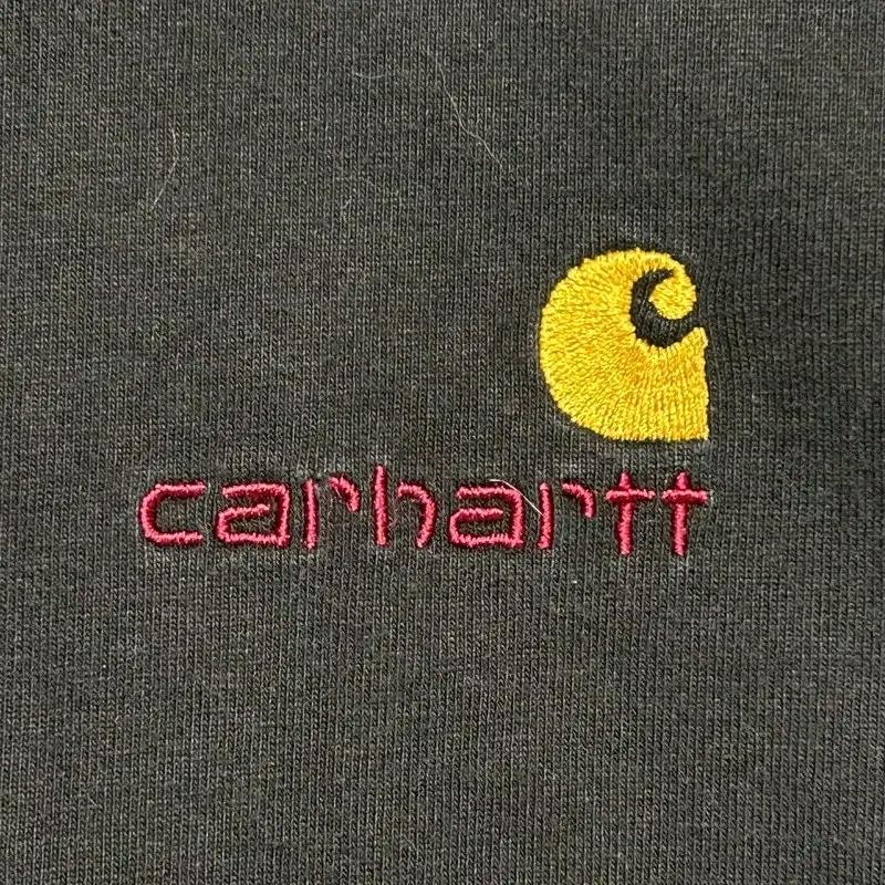 CARHARTT wip 자수로고 롱슬리브 블랙 m 3