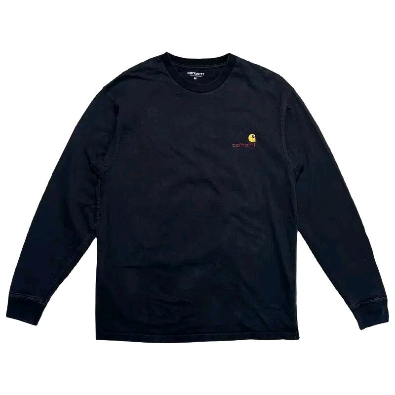 CARHARTT wip 자수로고 롱슬리브 블랙 m 2