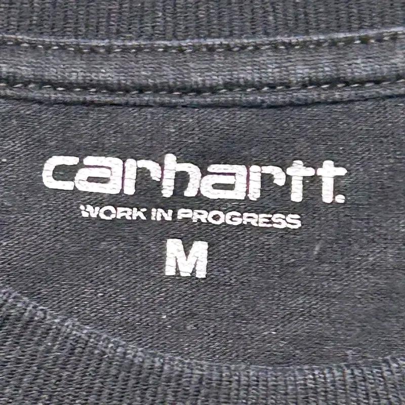 CARHARTT wip 자수로고 롱슬리브 블랙 m 6