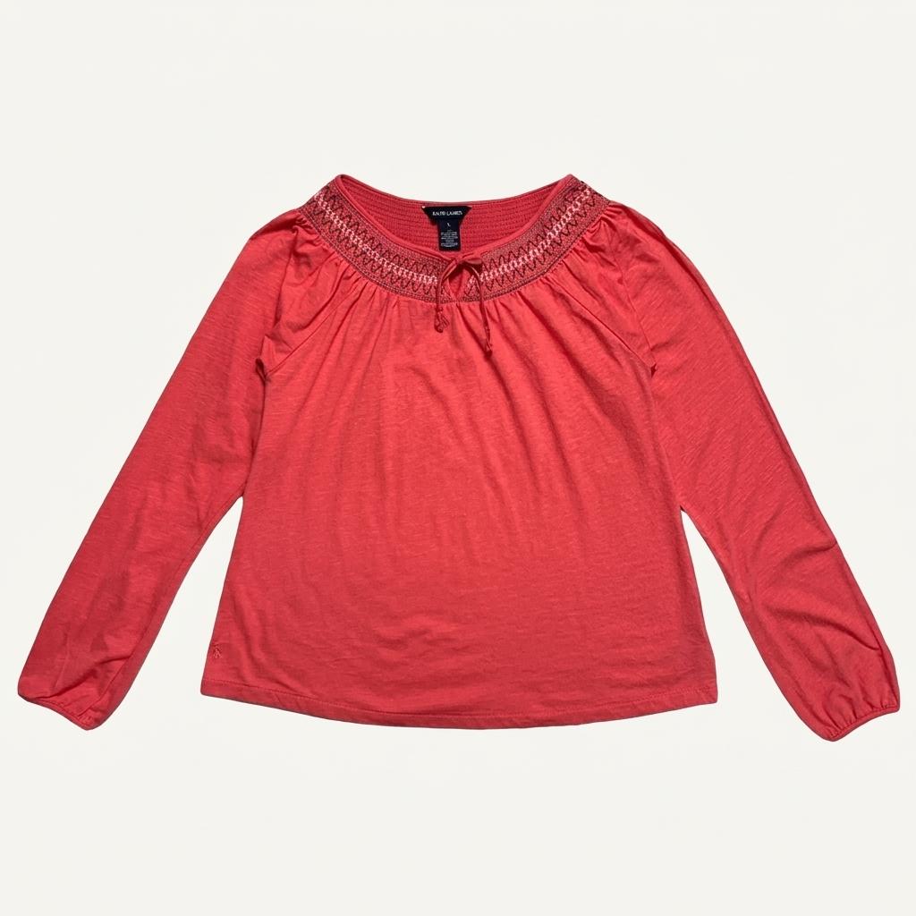 RALPH LAUREN 우먼즈 블라우스 L 1