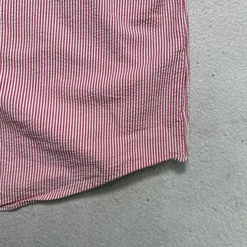POLO RALPH LAUREN 시어서커 스트라이프 반팔 셔츠 XL 3