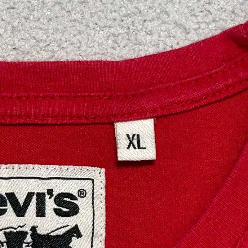 LEVI'S 프린팅 로고 반팔 티 XL 8