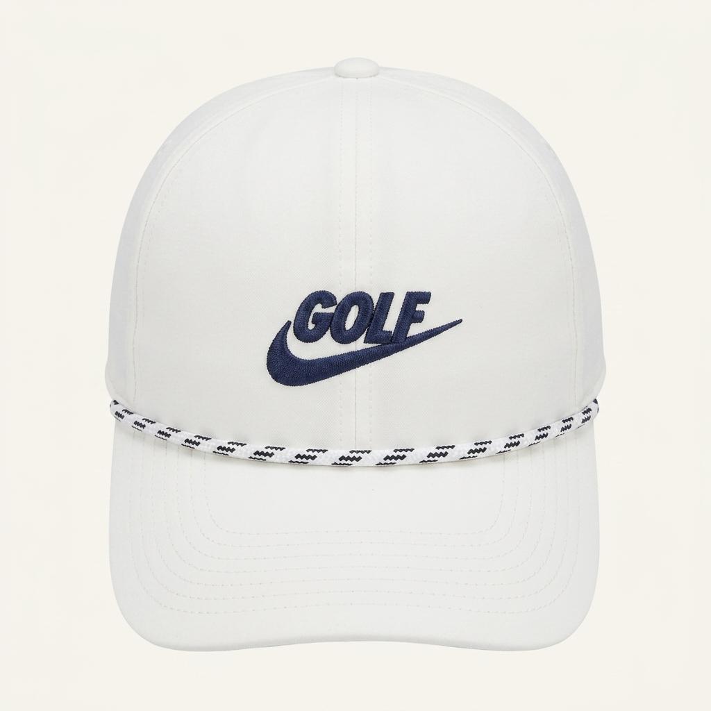 NIKE 드라이핏 골프 볼캡 화이트