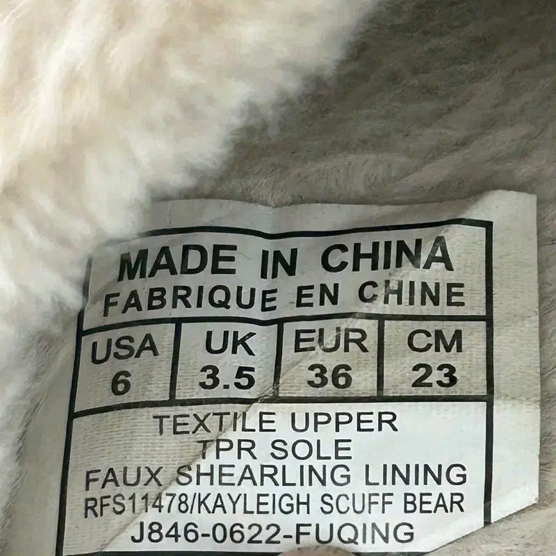 RALPH LAUREN 테디베어 스웨이드 스커프 브라운 230 9