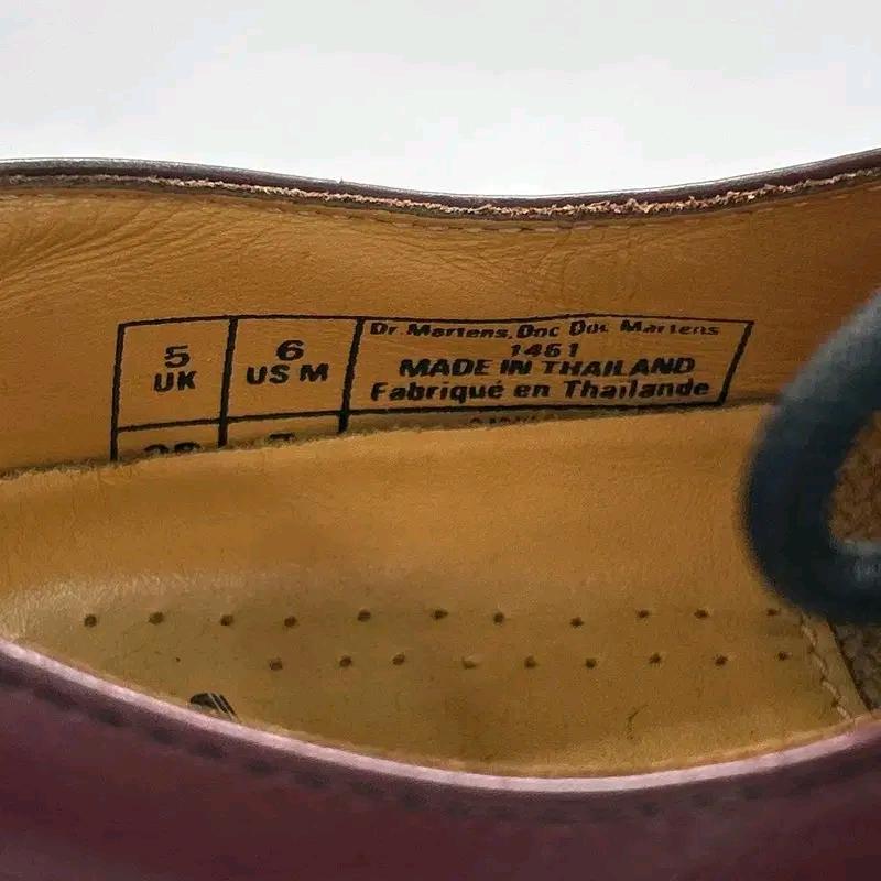 DR. MARTENS 1461 체리레드 UK 5 8