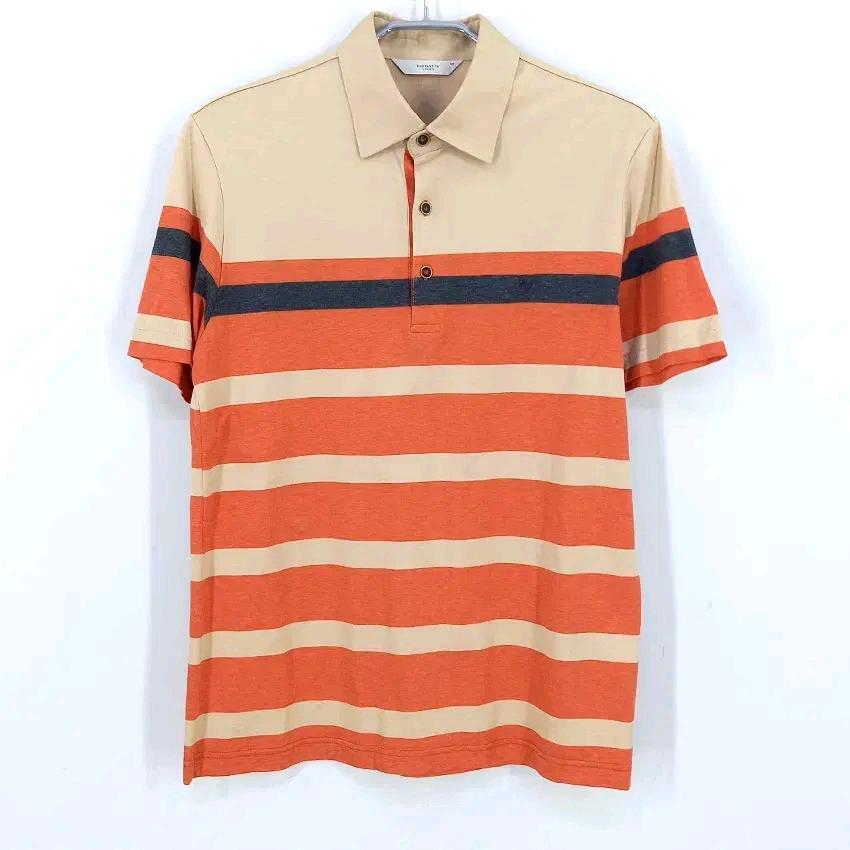 로가디스 남성 스트라이프 카라반팔티 베이지 (HU45250) 2