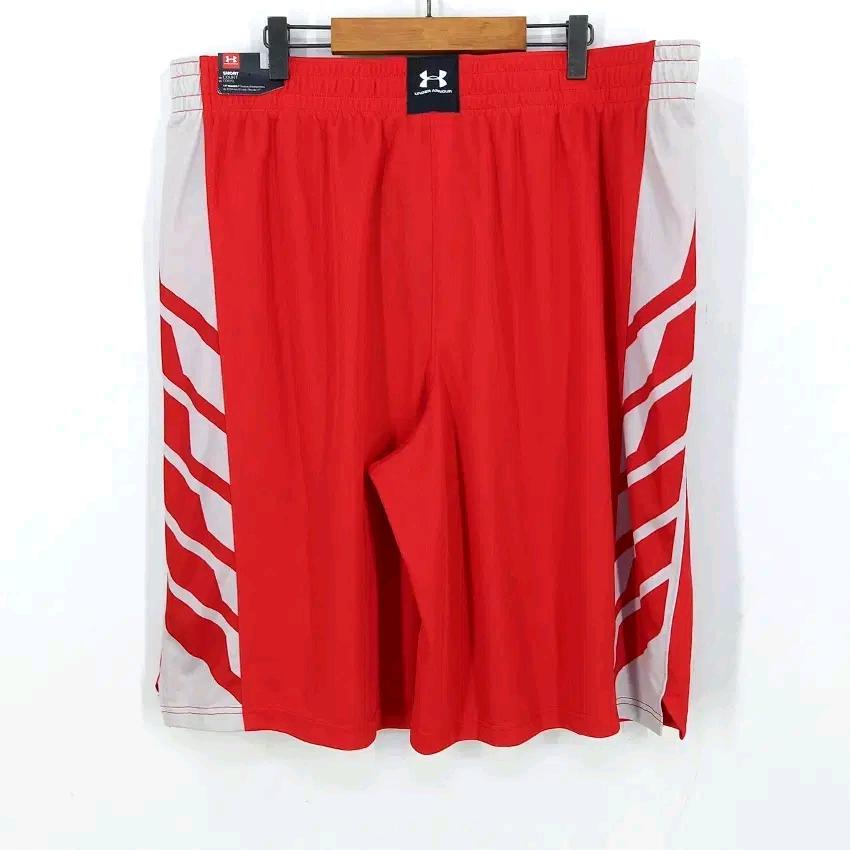 언더아머 남성 여름 홑겹 밴딩반바지 레드2XL (HU45259) 3