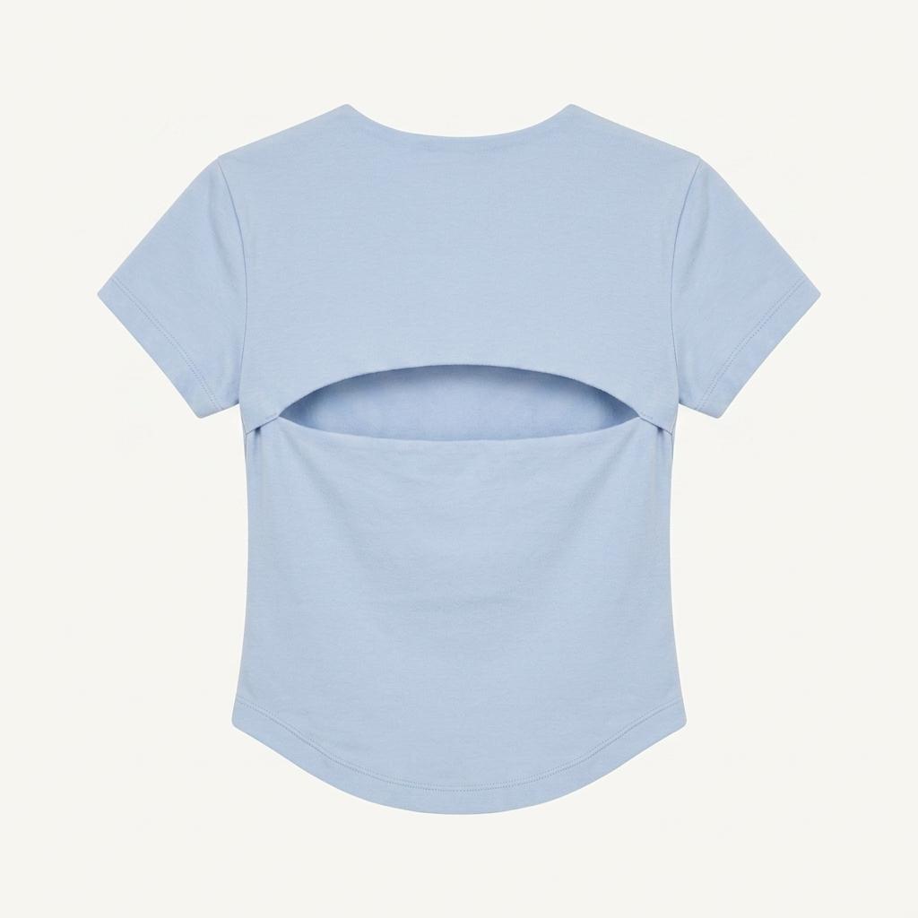 새상품)아르아율 요가복 상의 TUBE LAYERED SLIT TOP - SORA  
