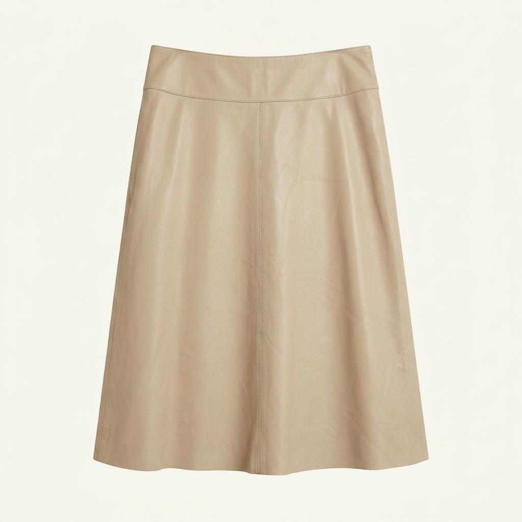 Brooks Brothers 100% 가죽 스커트 사이즈 8 (114 1