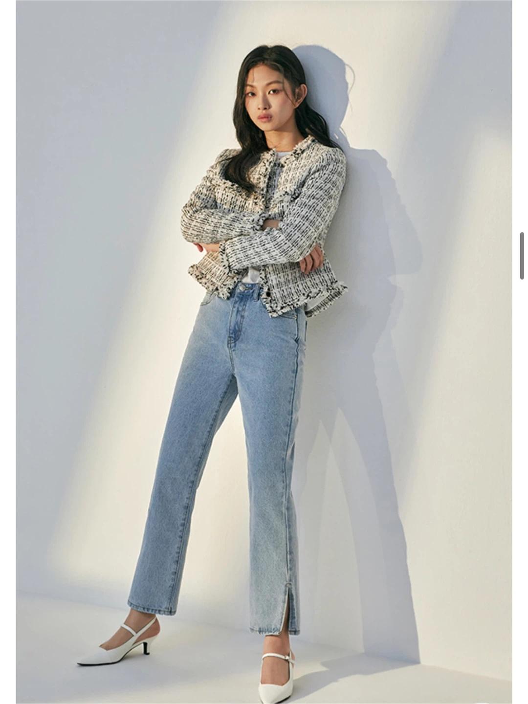 미쏘 MIWJKB33PG 블랙 트위드 라지 3