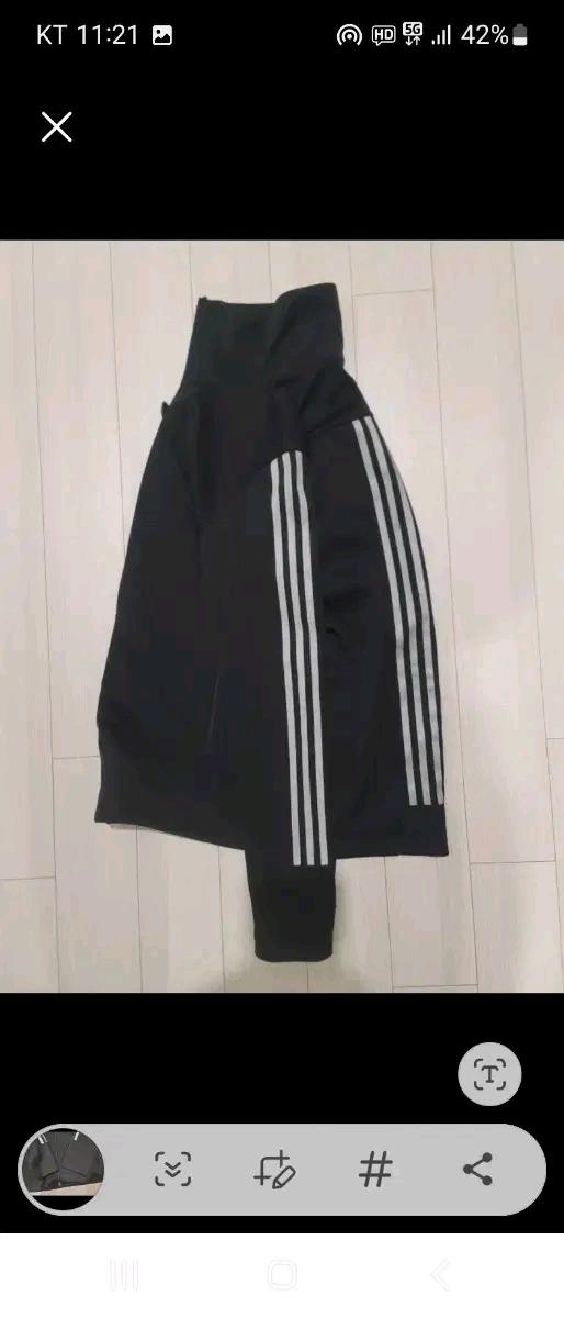 아디다스 트레이닝 집업 저지 S 3