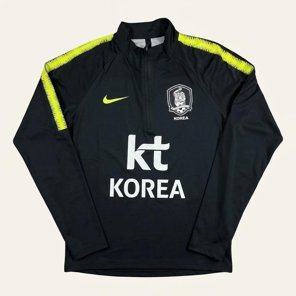 나이키 대한민국 축구 국가대표 하프집업 트레이닝 탑 블랙 M 1