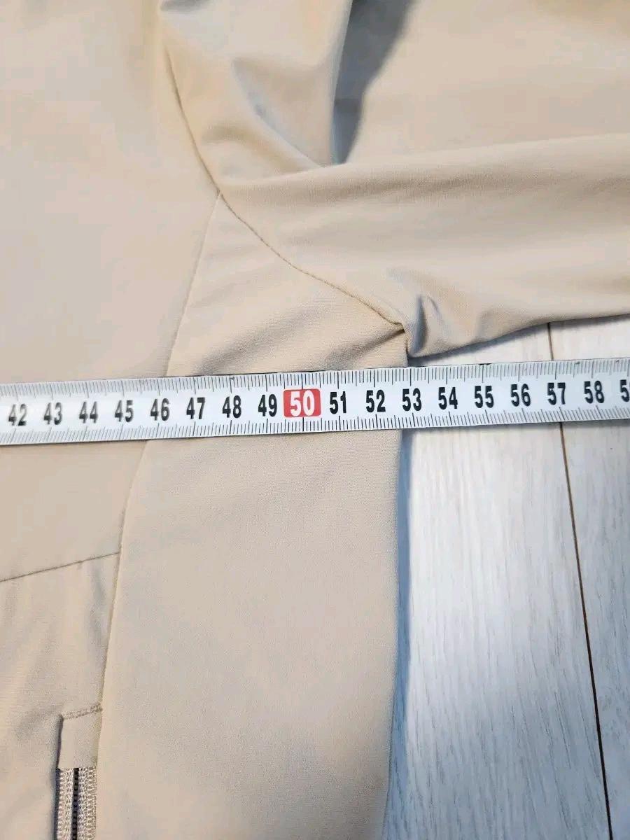 새상품급) 엠리밋 베이지 스판 트레이닝 집업 저지 사이즈110 xxl 3