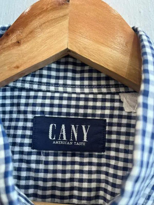CANY 깅엄 체크 반팔 셔츠 Made in JAPAN 6