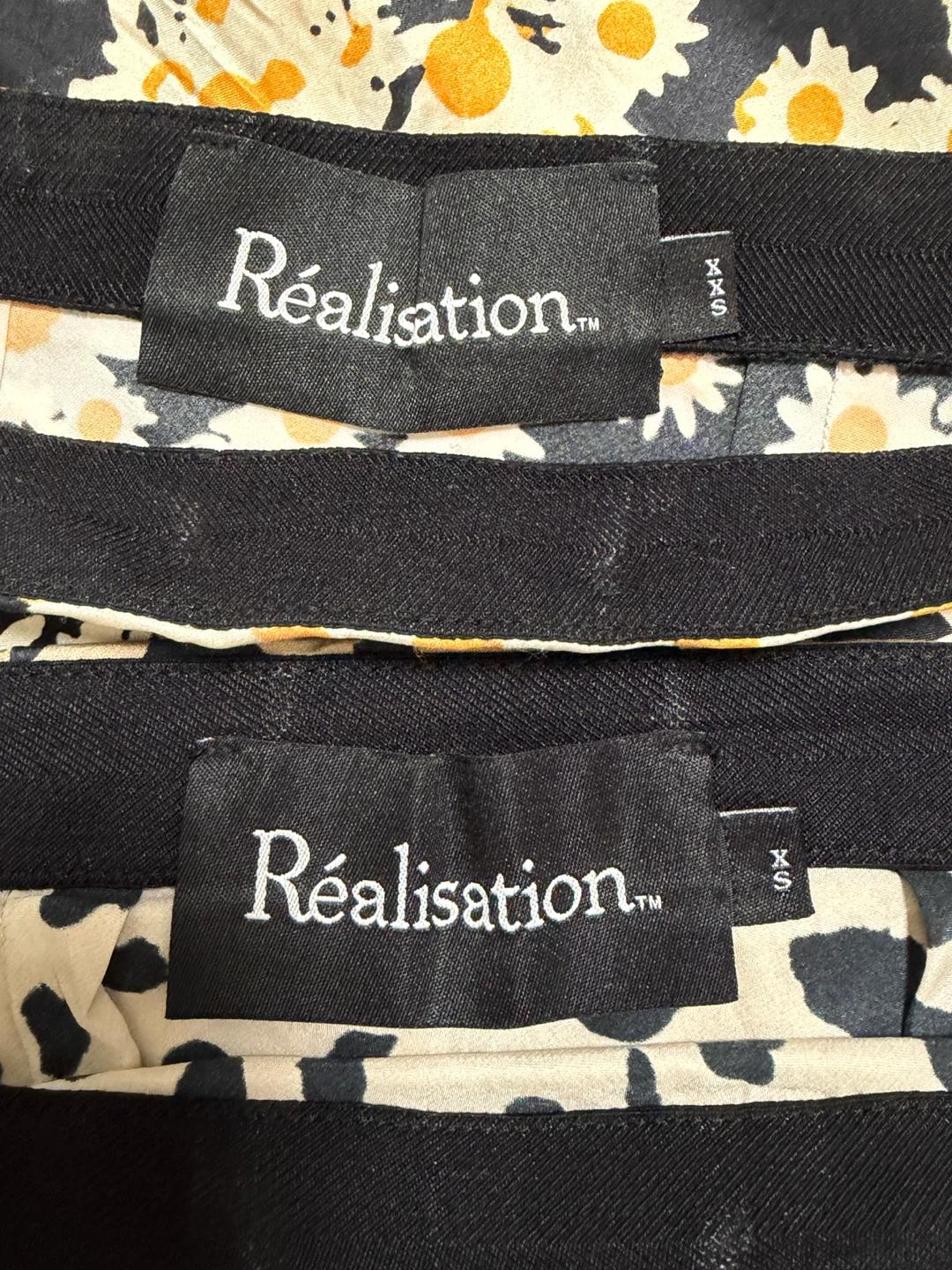 Realisation 플라워 실크 스커트 XXS 리얼리제이션 5