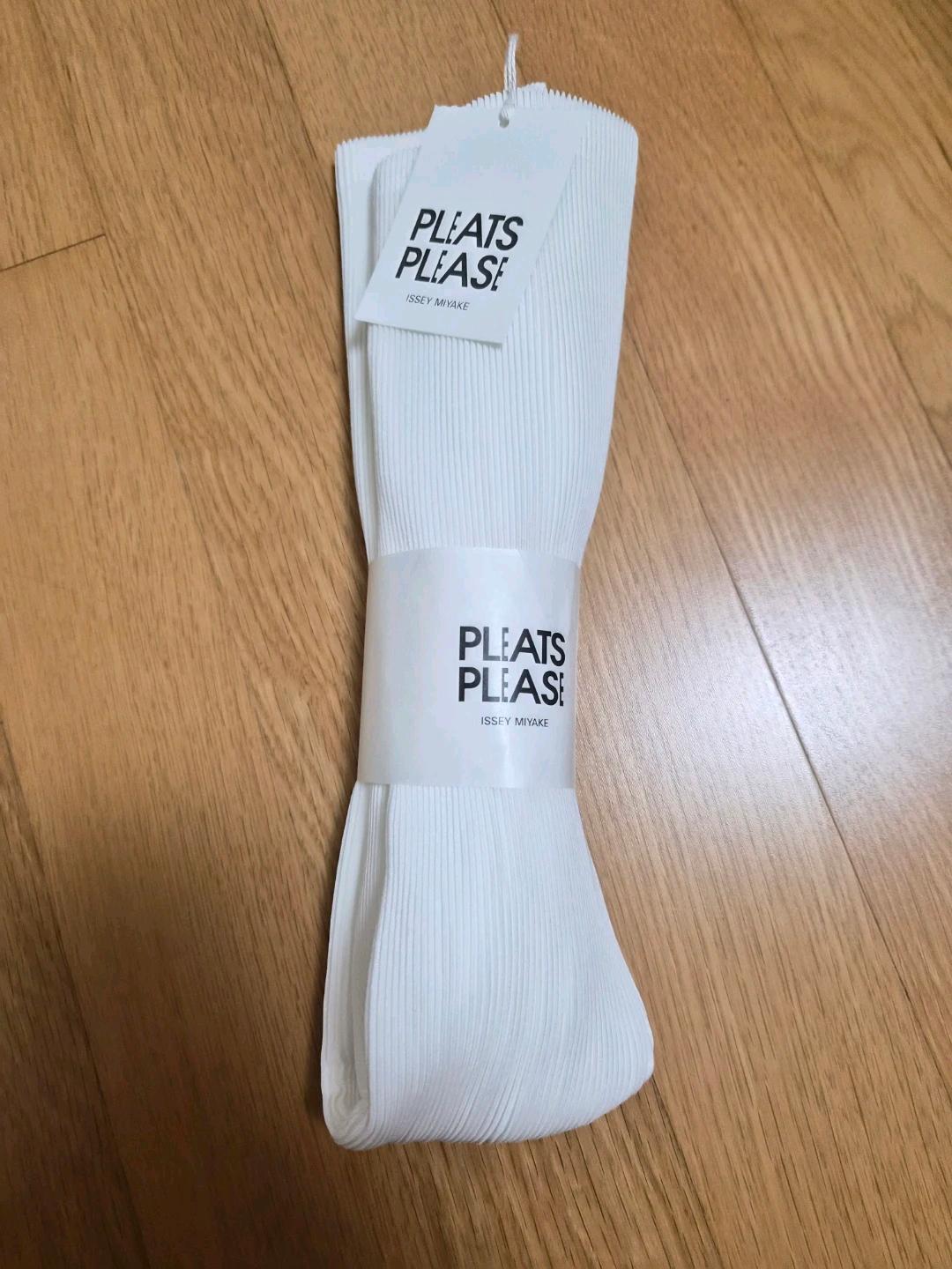 플리츠플리즈 미스트 화이트 3