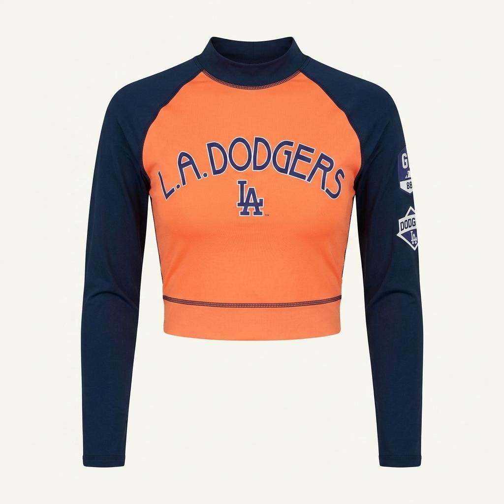 MLB 엠엘비 LA다저스 래쉬가드 긴팔 상의