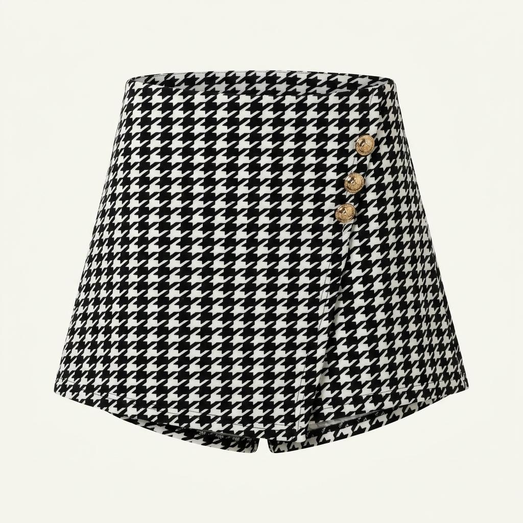 HP21 하운드체크반바지 1