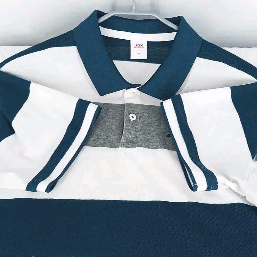 제이디엑스 남성 배색 카라반팔티 연아이보리105 (HU39739) 4