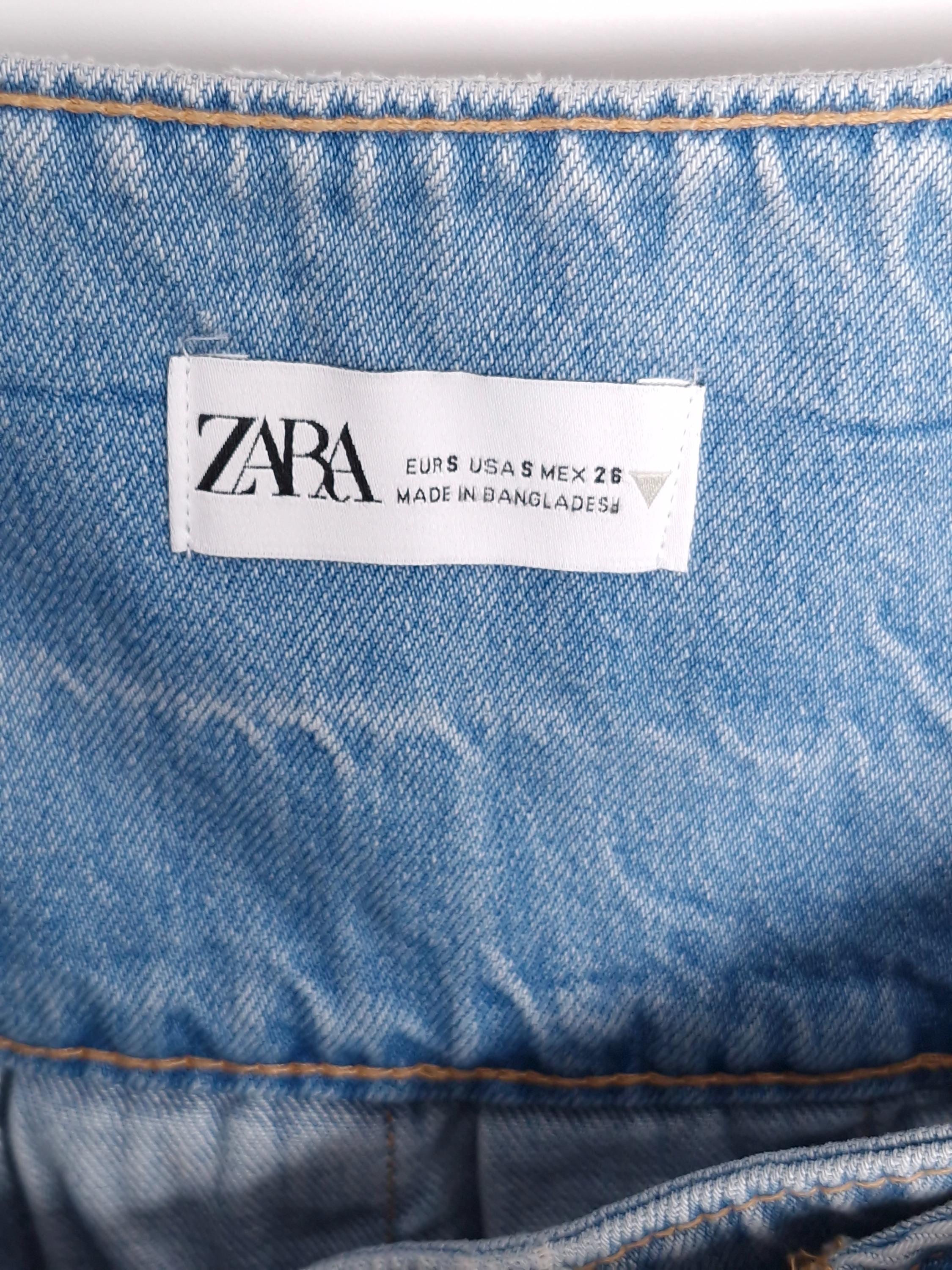 자라 자라 ZARA 데님 플리츠 스커트 S (새상품) [A514] 4
