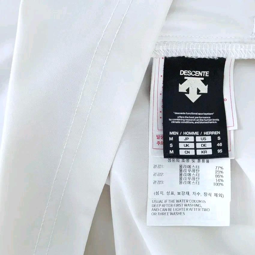 데상트 남성 여름 기능성 집업자켓 아이보리95 (HU45635) 5