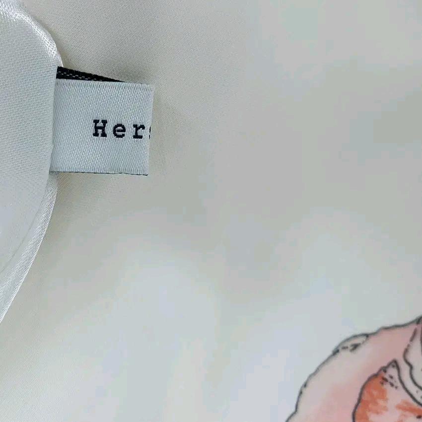 HERSHE 여성 여름 플라워 랩미디원피스 아이보리 (HU45168) 6