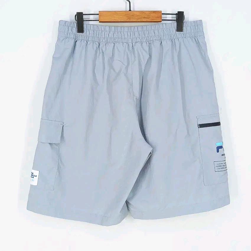 휠라 남성 나일론 밴딩반바지 블루그레이87(XL) (HU39641) 3