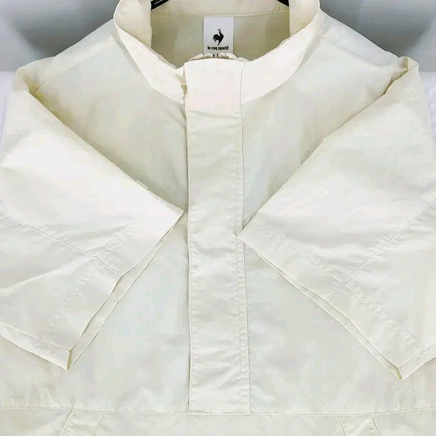 르꼬끄 여성 춘하 루즈핏 반집업반팔티 옐로베이지85(HU45317) 4