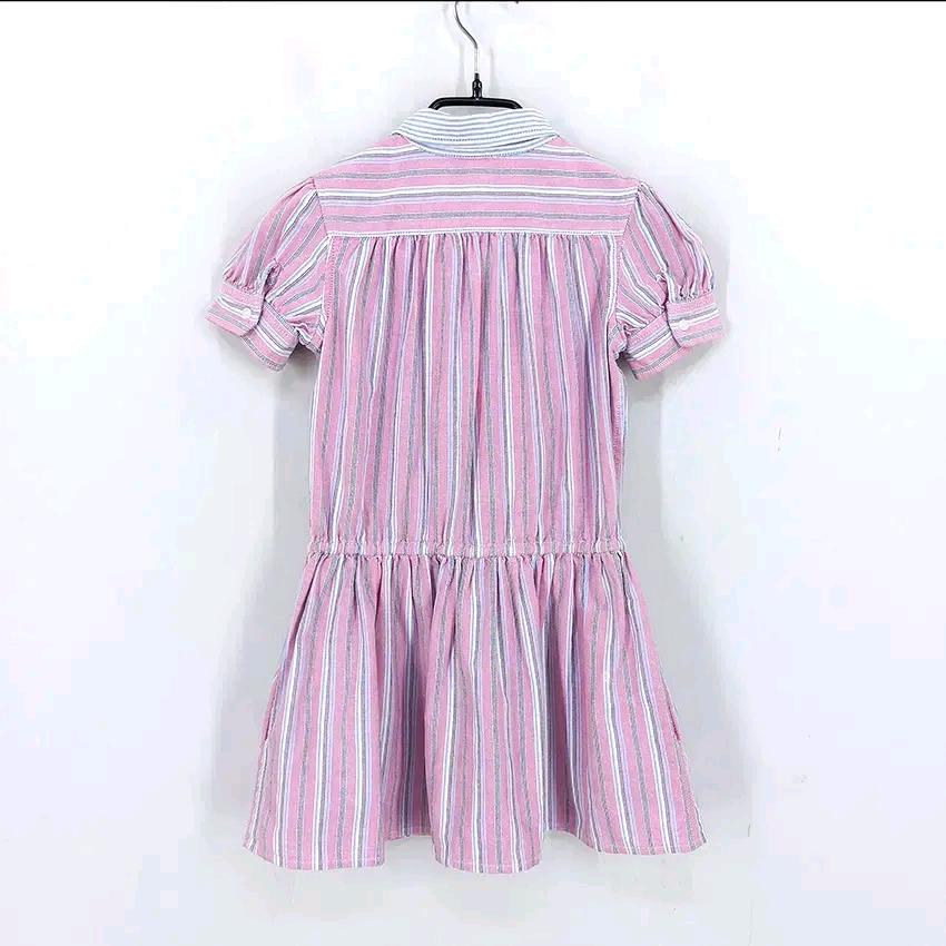 랄프로렌 아동 여름 허리밴딩 반팔원피스 핑크4/4T (HU45335) 3