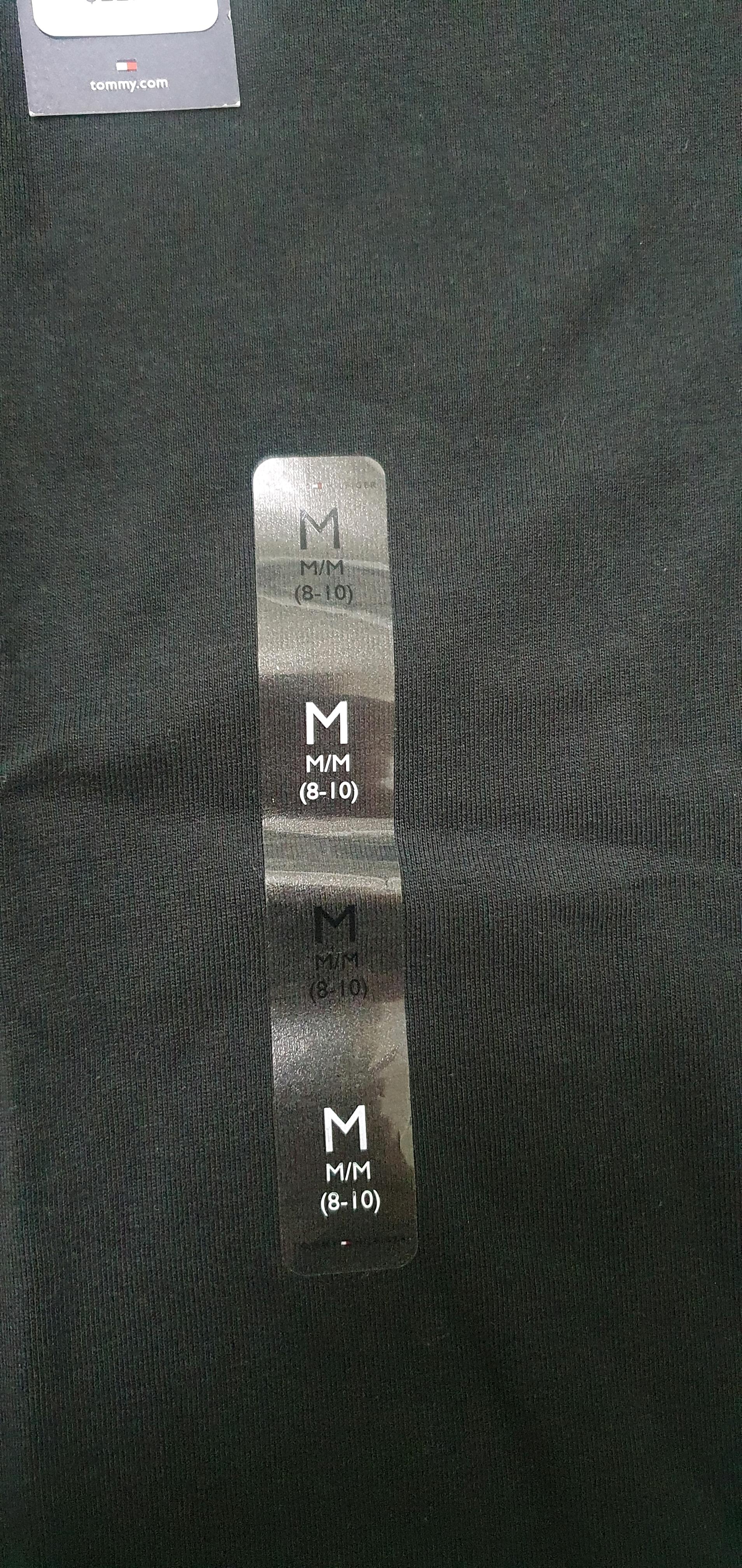 [택포함]타미힐피거 로고 반팔 티셔츠 블랙 4