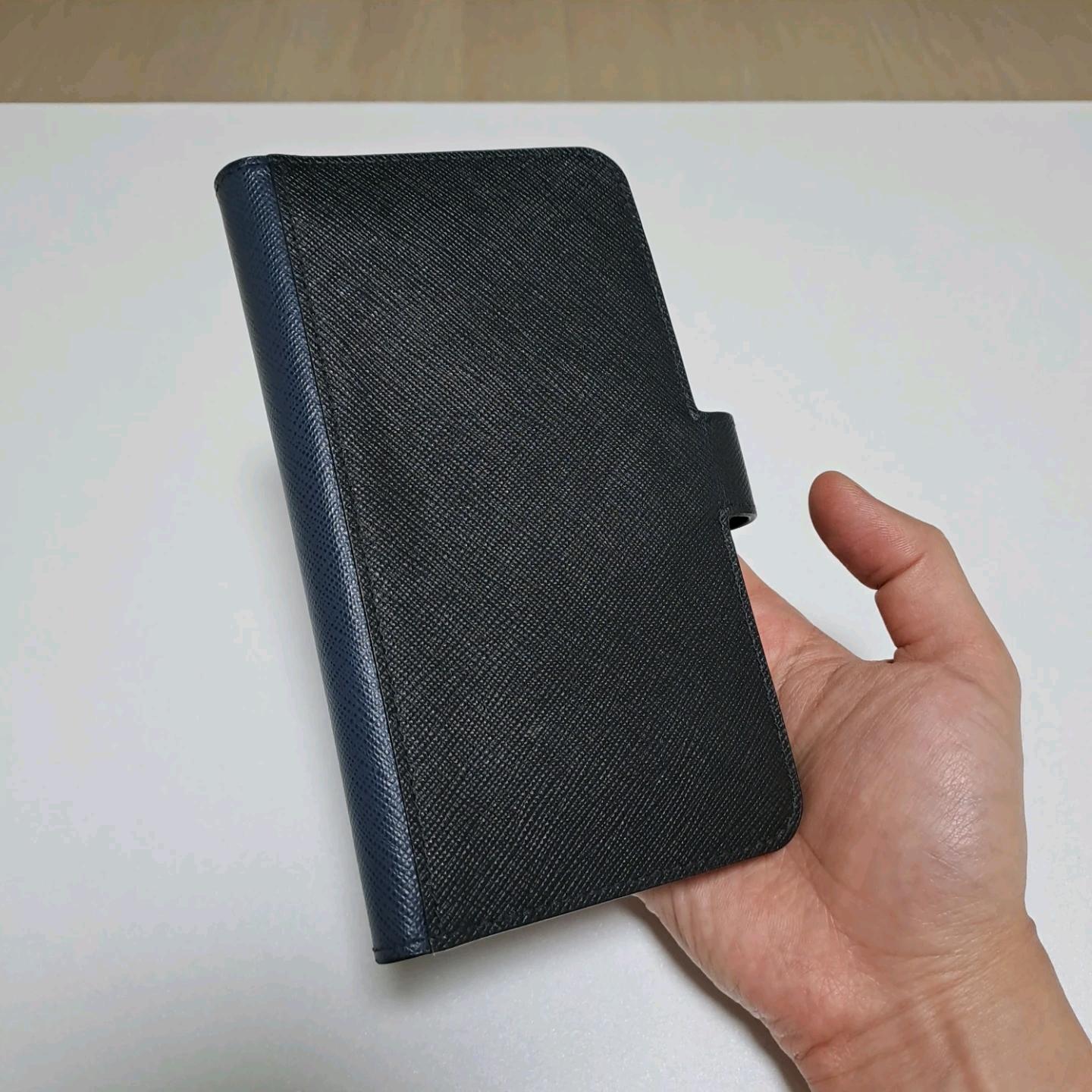 [100%/정품] 프라다 사피아노 수납형 장지갑 블랙네이비, 프라다지갑,프라다장지갑 4