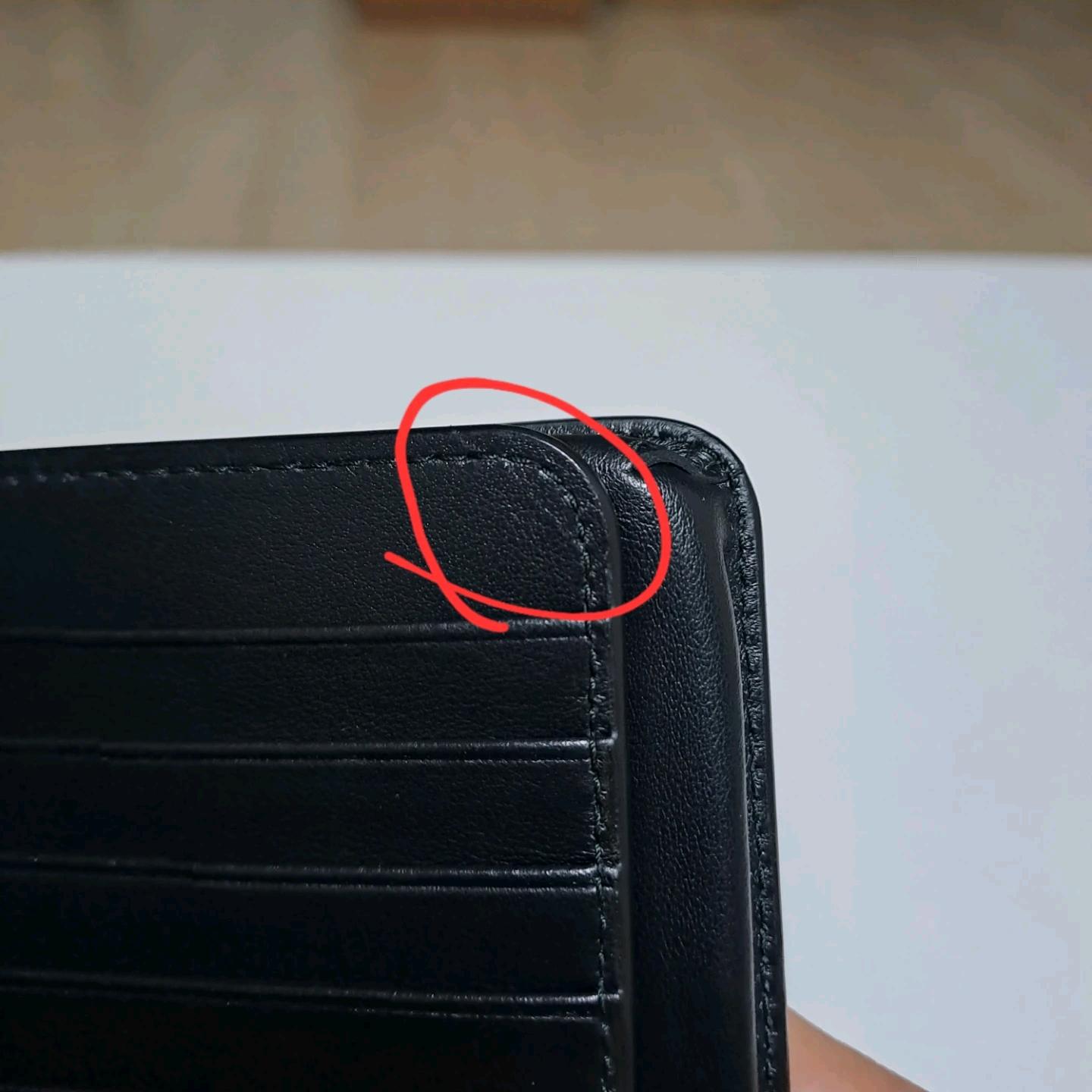 [100%/정품] 프라다 사피아노 수납형 장지갑 블랙네이비, 프라다지갑,프라다장지갑 6