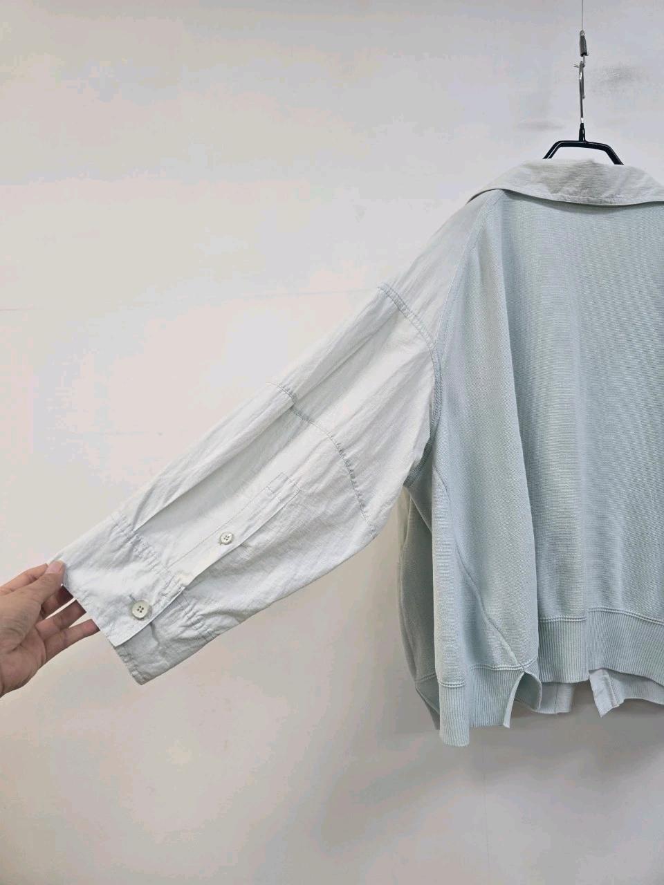 한섬 시스템 22년 린넨혼방 루즈핏 셔츠아우터 9
