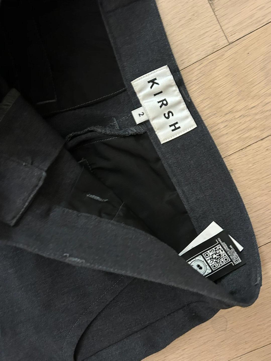 키르시 블랙 부츠컷 팬츠 2사이즈 3