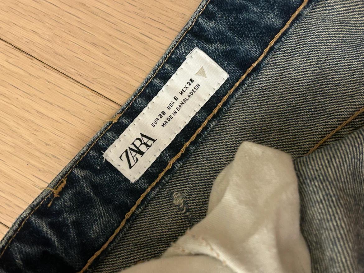 ZARA 데미지 숏팬츠 EU38 5