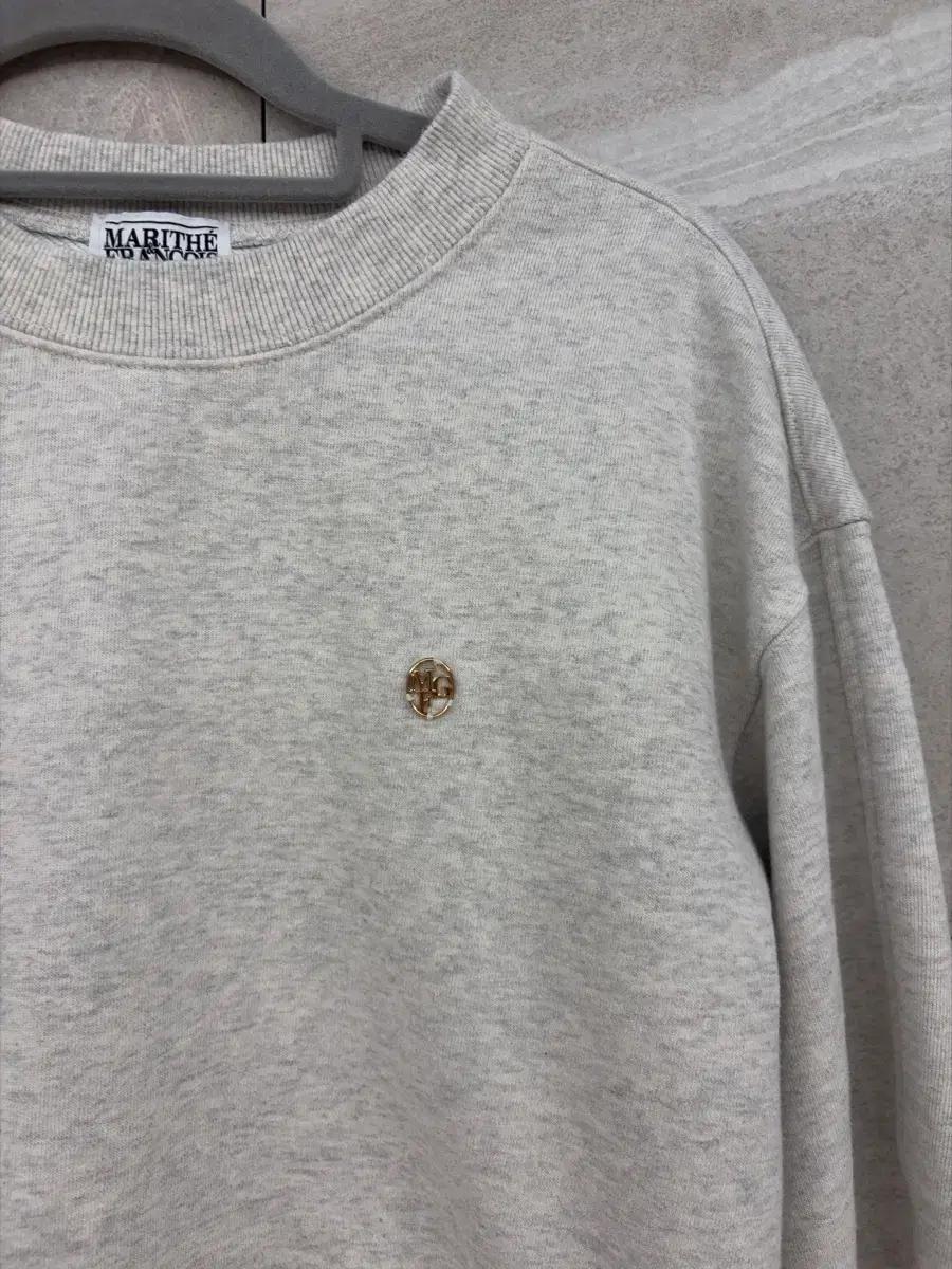 마리떼프랑소와저버 크롭 스웻셔츠 W CIRCLE LOGO CROP SWE 7
