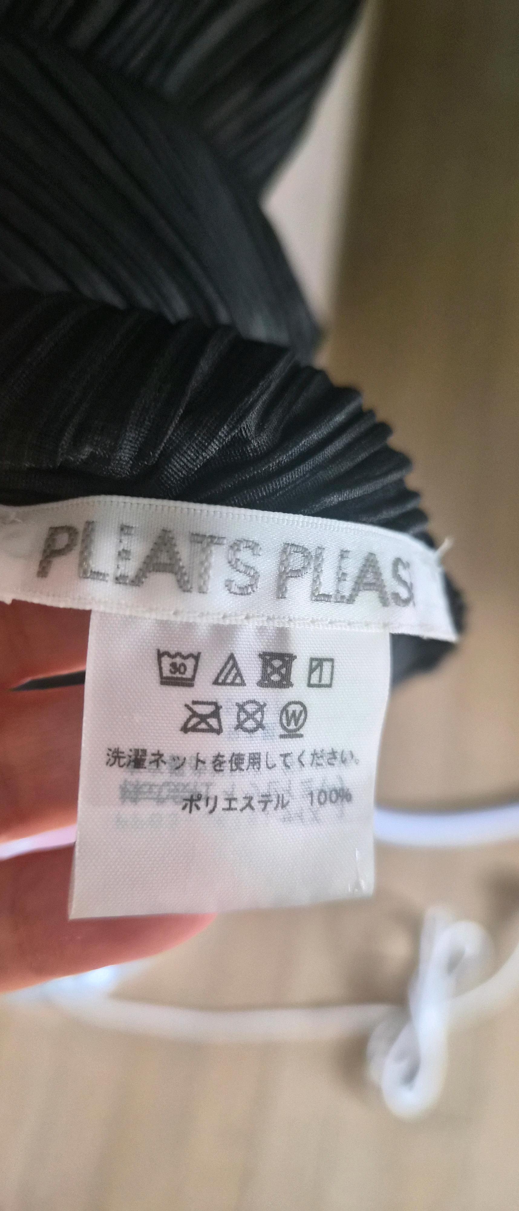 플리츠 플리즈 블랙 플리츠 반팔 티셔츠 7