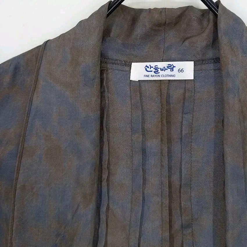 산들바람 여성 여름 오픈형 풍기인견자켓 브라운66 (HU45397) 5