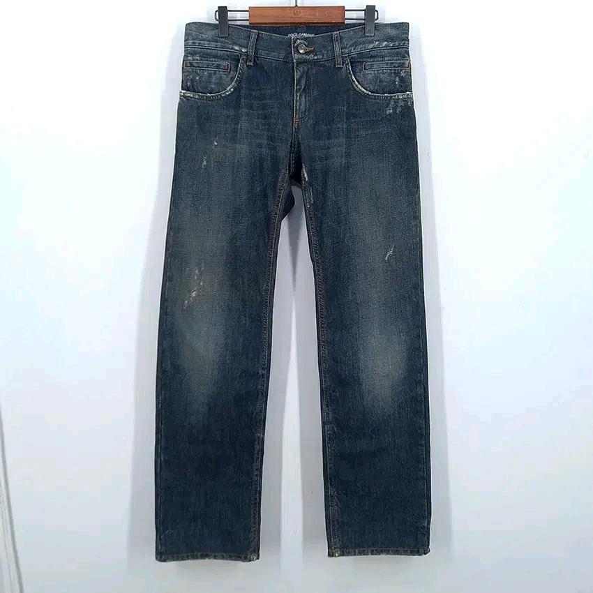 돌체앤가바나 남성 워싱 데님팬츠 진청46 (HU43587) 2