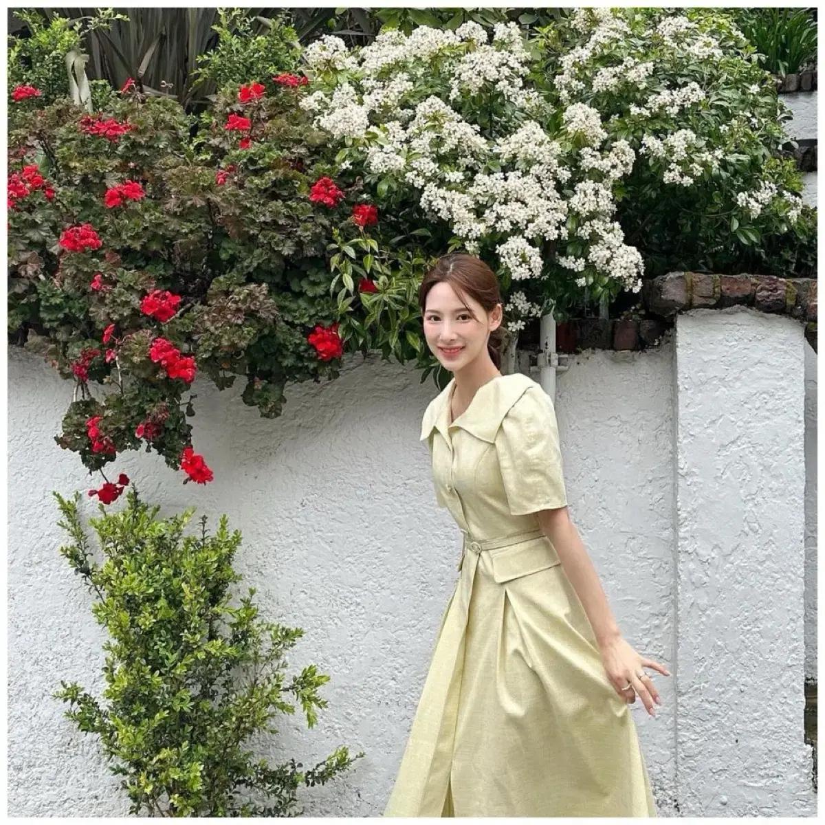 온앤온 원피스 Fit And Flared Silhouette Dress 3