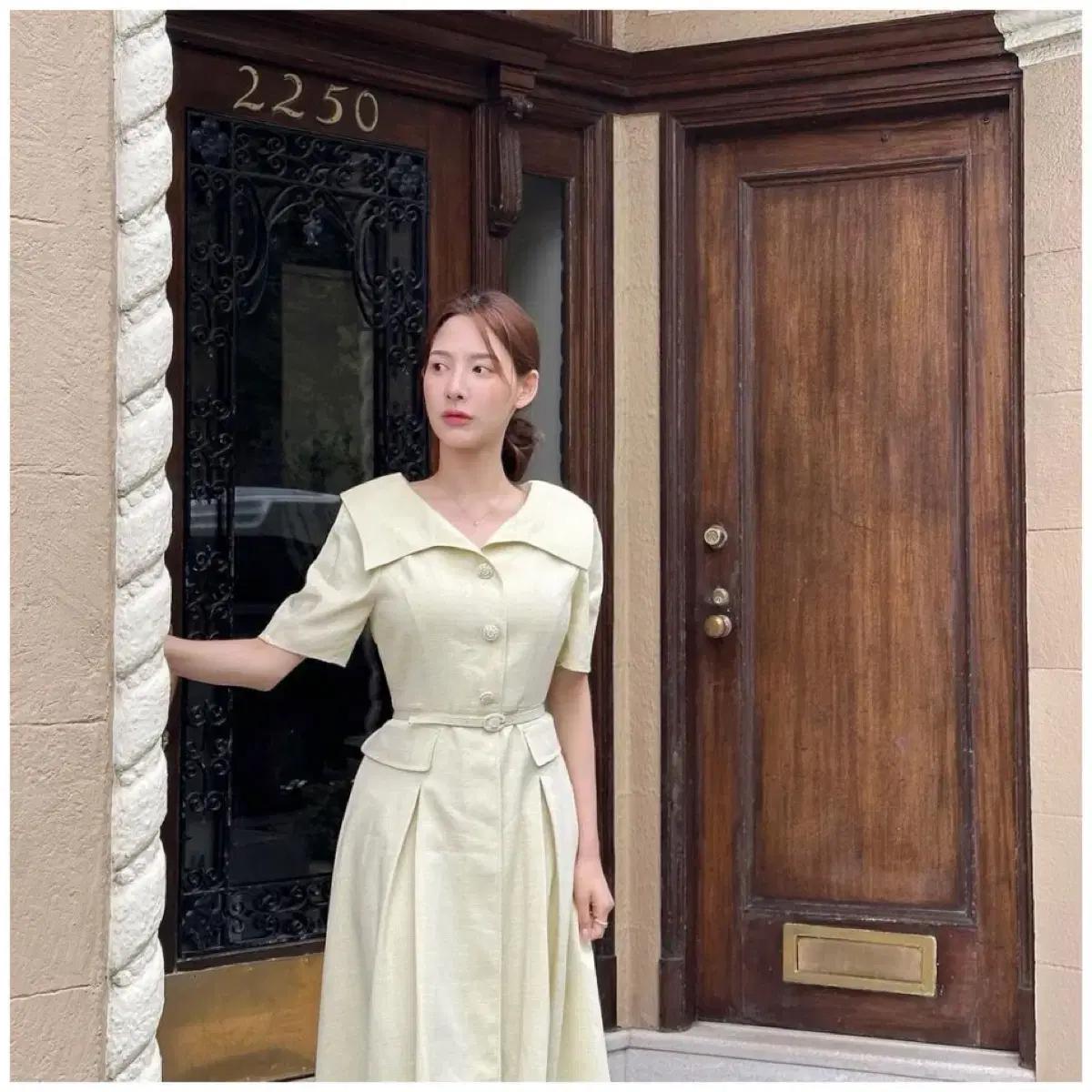 온앤온 원피스 Fit And Flared Silhouette Dress 6