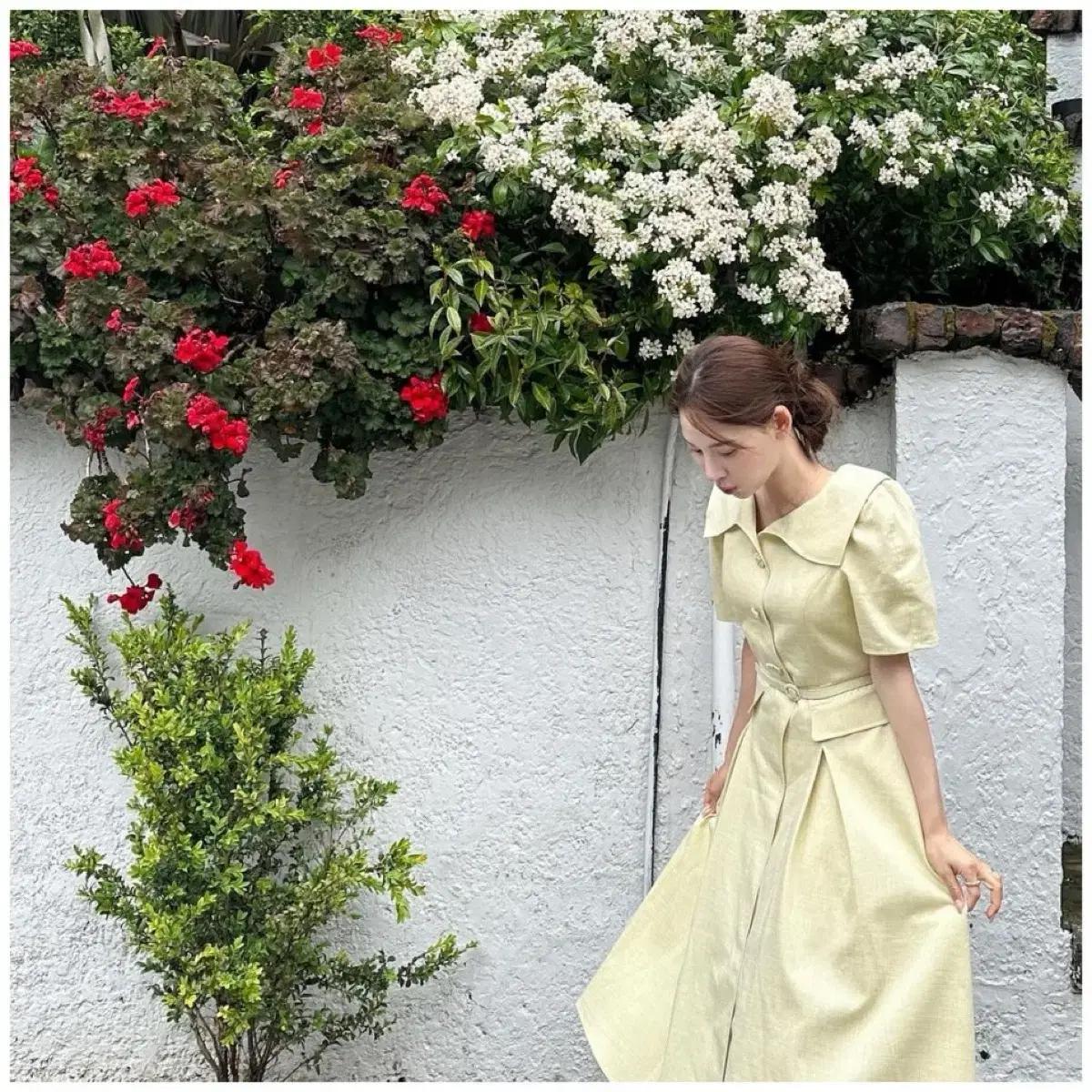 온앤온 원피스 Fit And Flared Silhouette Dress 4