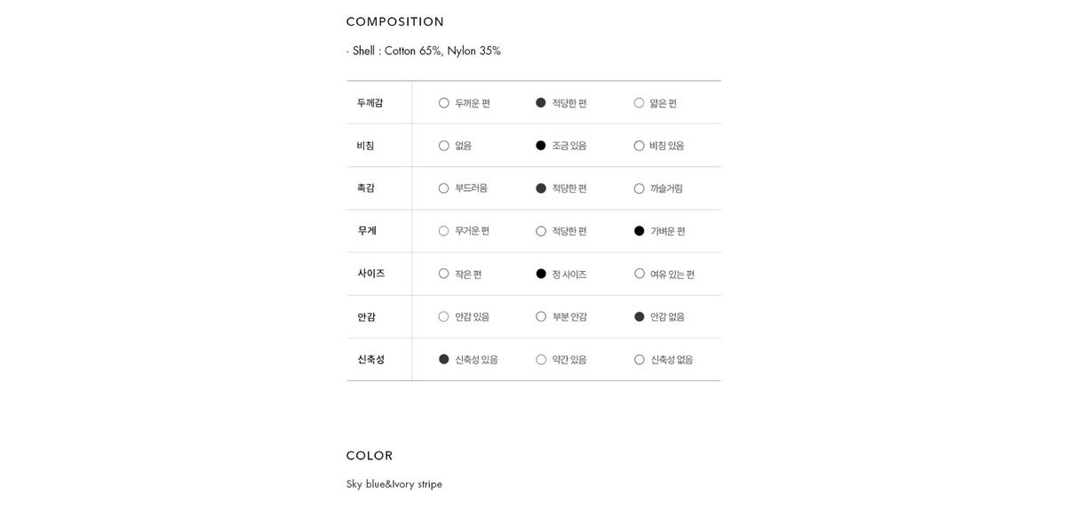 ANDYOU 앤유 케이블 니트 블루 8
