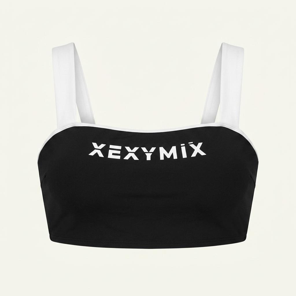 제시믹스 로고 포인트  브라탑 블랙 1